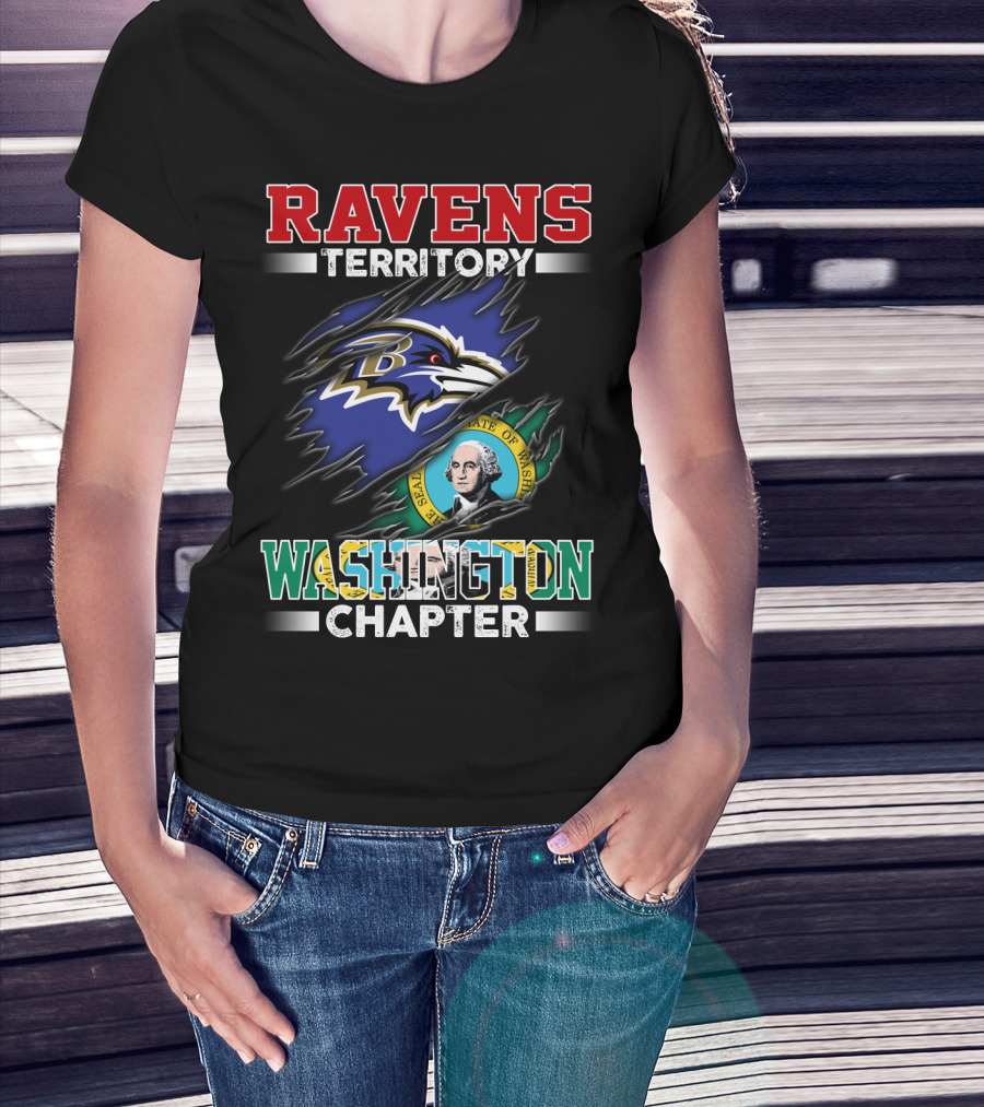 Ravens Territory Washington State Chapter T-Shirt