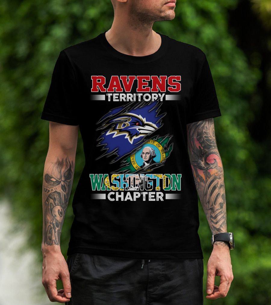 Ravens Territory Washington State Chapter T-Shirt