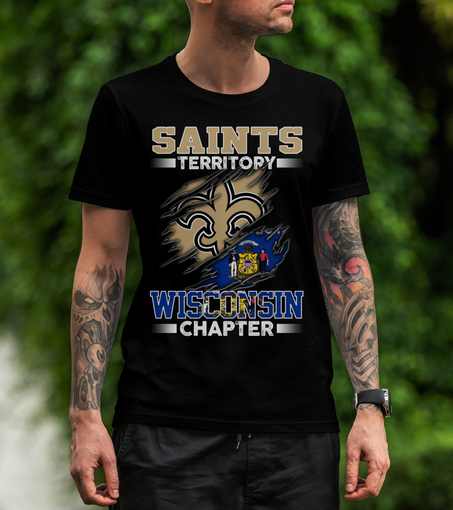 Saints Territory Wisconsin Chapter T-Shirt