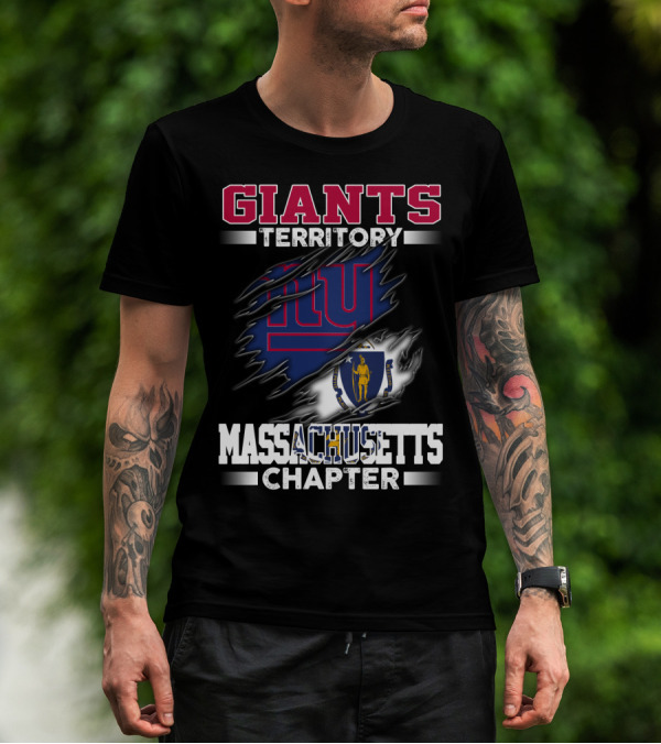 GIANTS TERRITORY MASSACHUSETTS CHAPTER T-Shirt