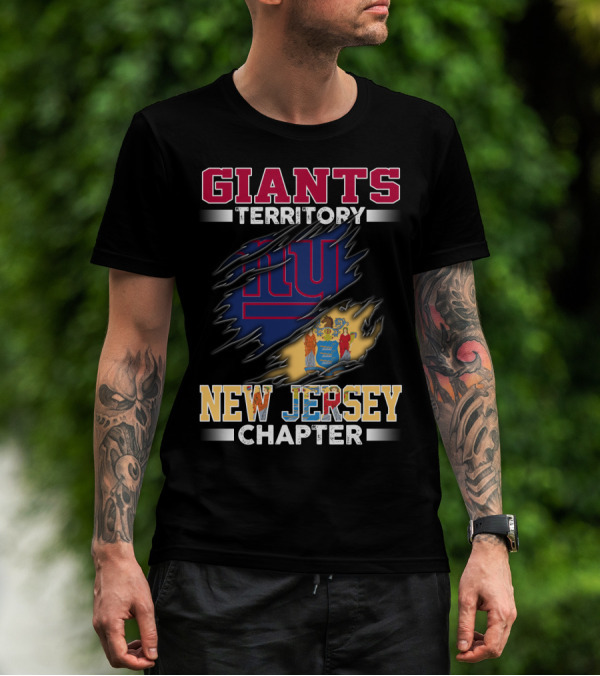 GIANTS TERRITORY NEW JERSEY CHAPTER T-Shirt