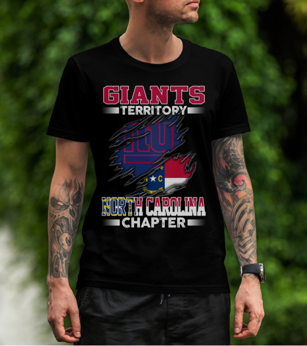 GIANTS Territory New York North Carolina Chapter T-Shirt