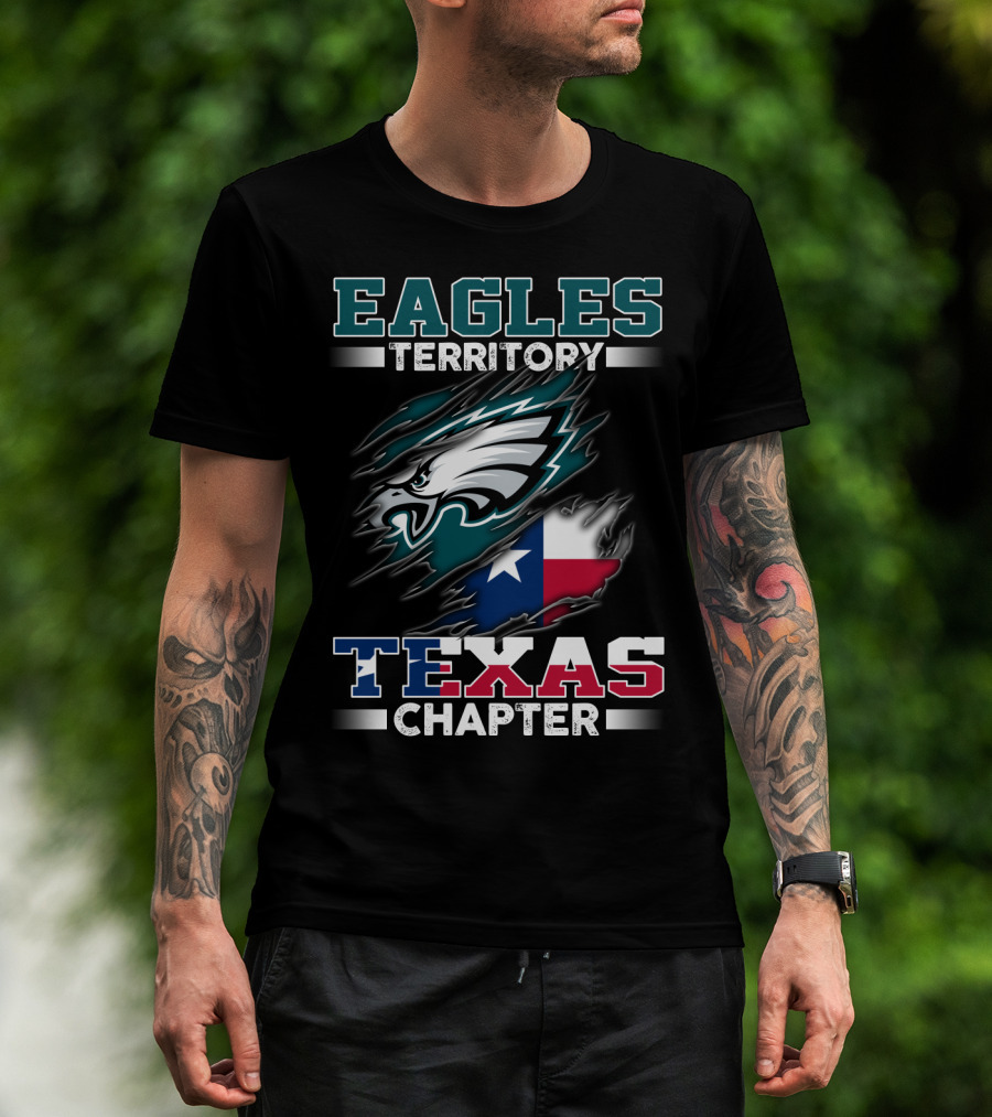 Eagles Territory Texas Chapter Dallas Fan Club T-Shirt