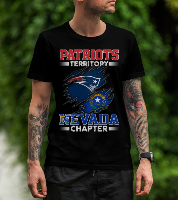 PATRIOTS TERRITORY NEVADA CHAPTER Battle Born T-Shirt