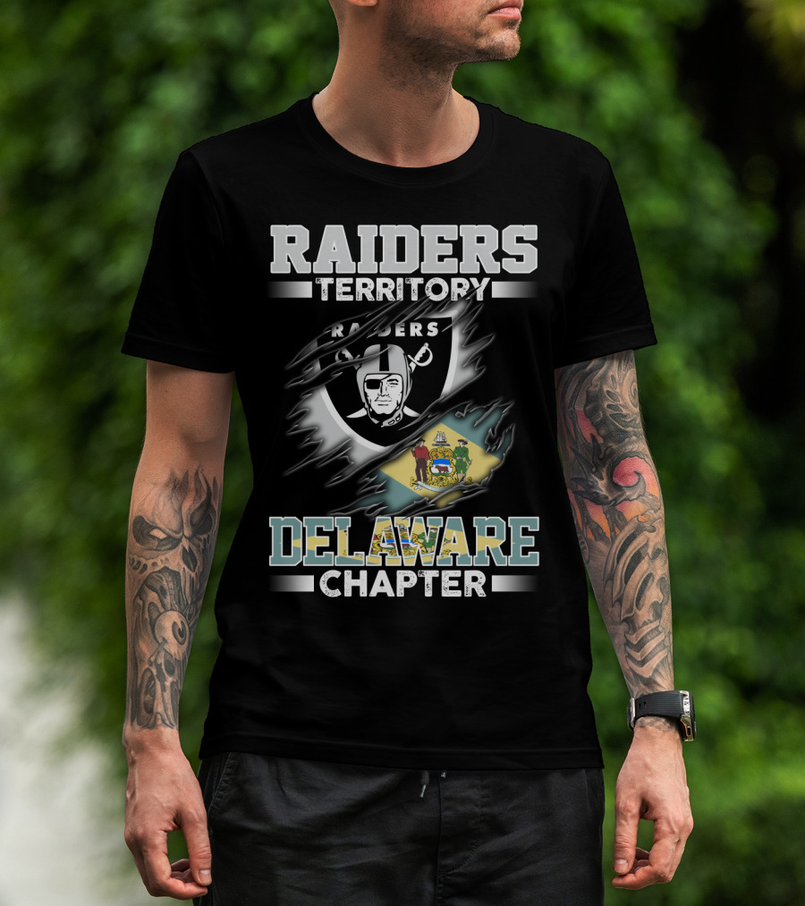 Raiders Territory Raider Delaware Chapter T-Shirt