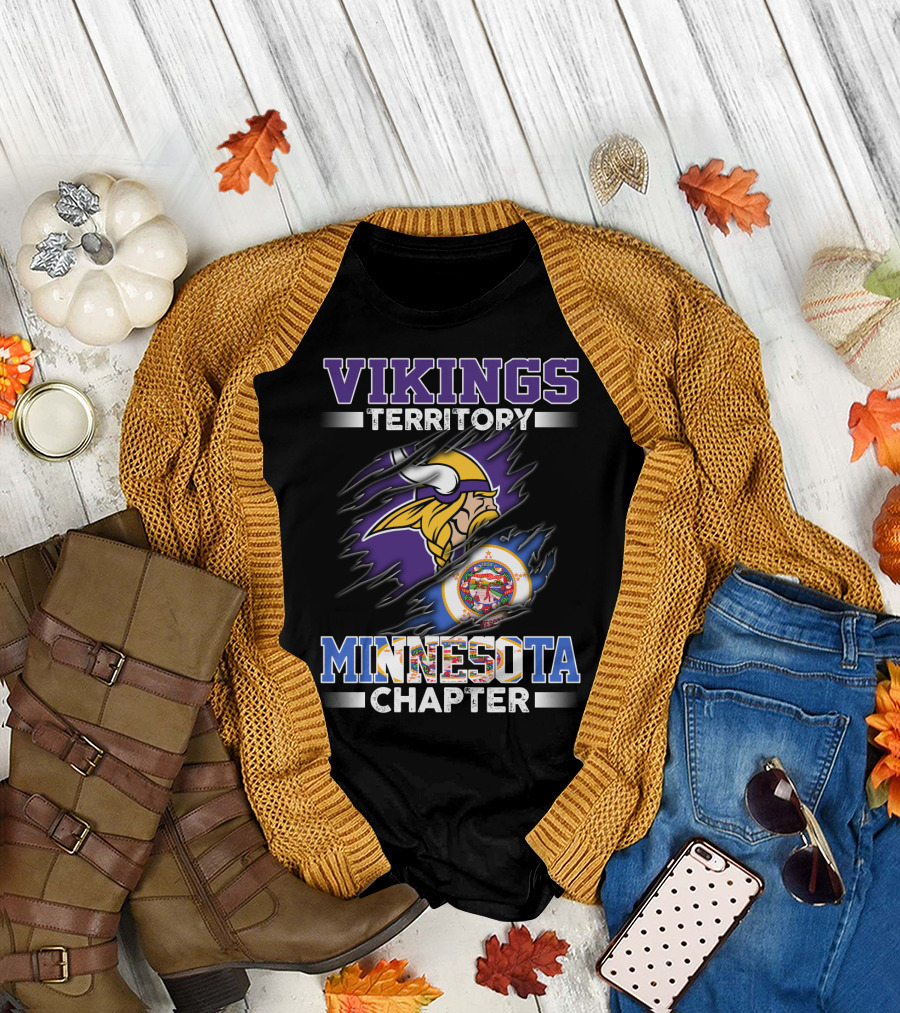 Vikings Territory Minnesota Chapter T-Shirt