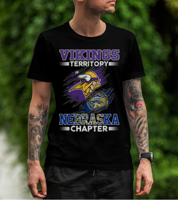 Vikings Territory Nebraska Chapter T-Shirt