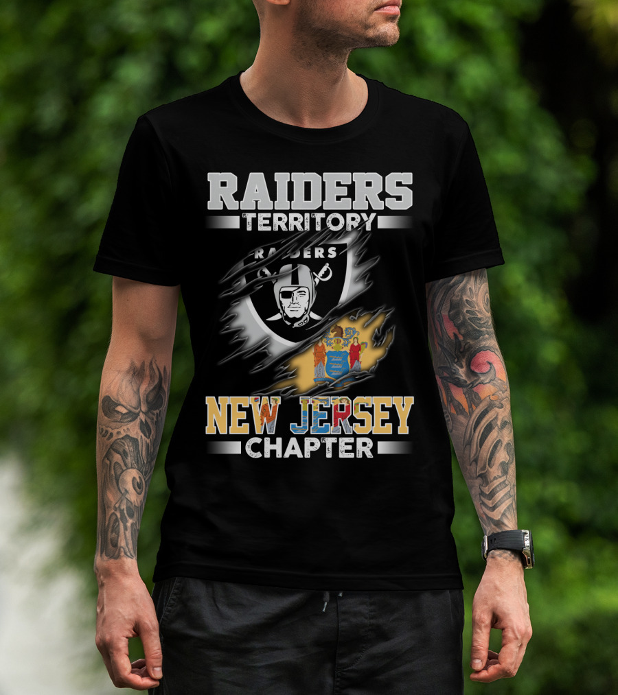 Raiders Territory New Jersey Chapter T-Shirt