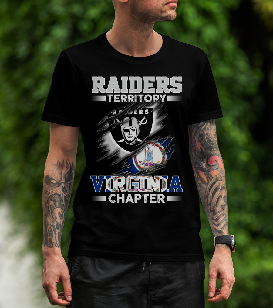 Raiders Territory Virginia Chapter T-Shirt