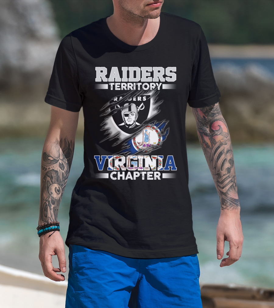 Raiders Territory Virginia Chapter T-Shirt