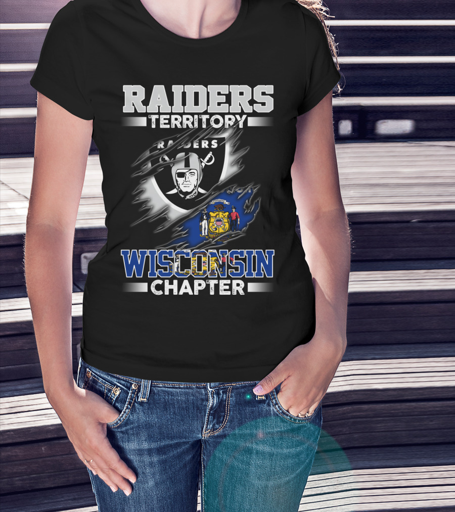 Raiders Territory Wisconsin Chapter T-Shirt