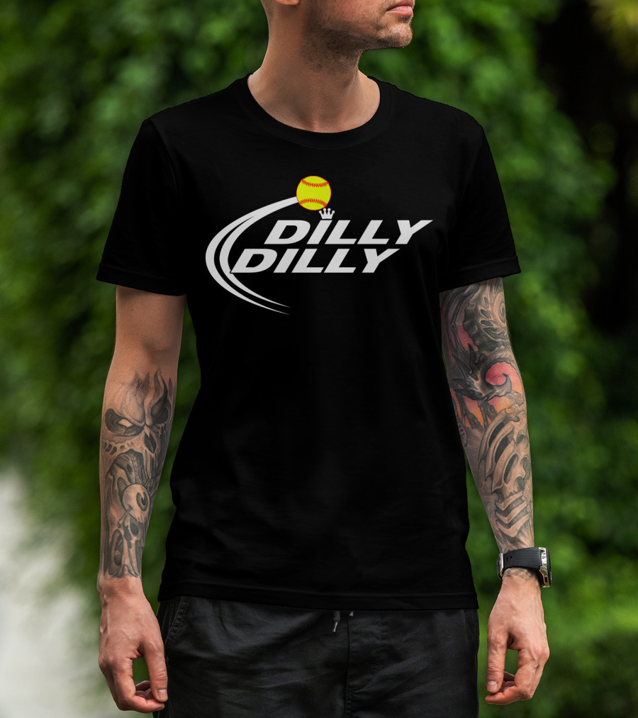 Dilly Dilly Softball Crown T-Shirt