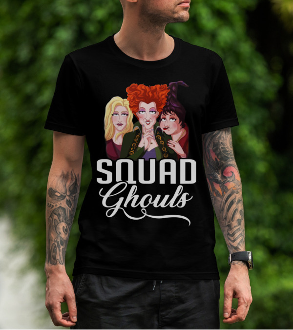 Squad Ghouls Sanderson Sisters Hocus Pocus T-Shirt