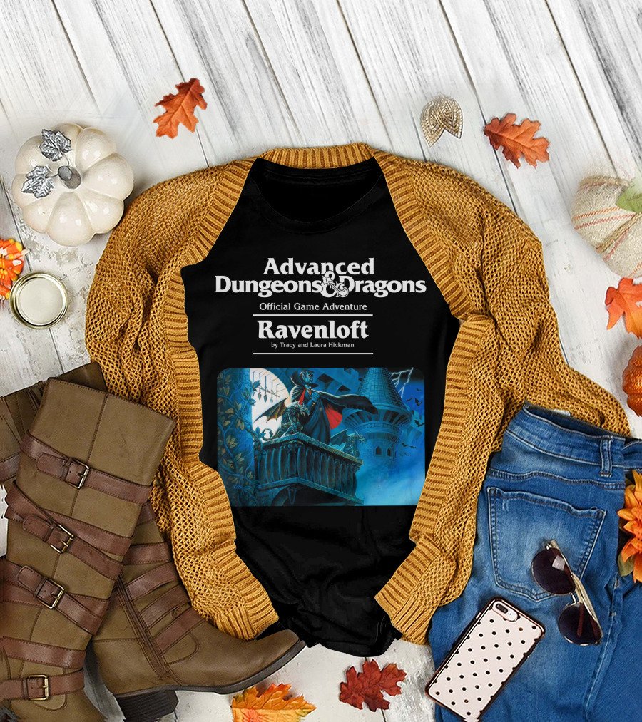 Advanced Dungeons and Dragons Official Game Adventure Ravenloft by Tracy and Laura Hickman T-Shirt