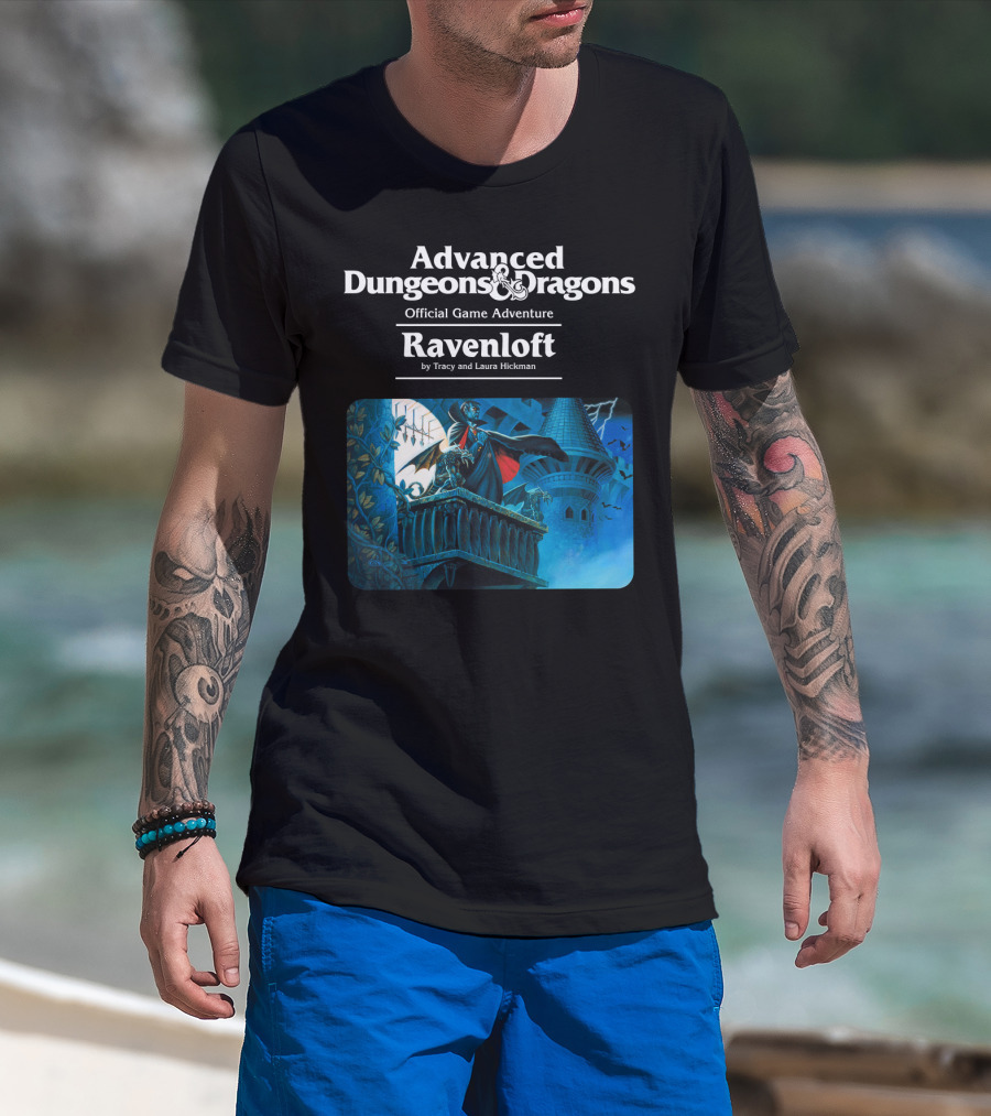 Advanced Dungeons And Dragons Official Game Adventure Ravenloft By Tracy And Laura Hickman T-Shirt