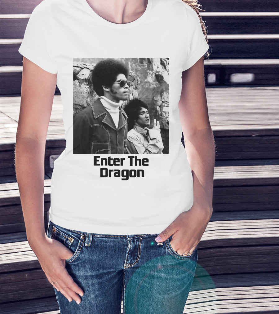 Enter The Dragon Bruce Lee Vintage Scene T-Shirt