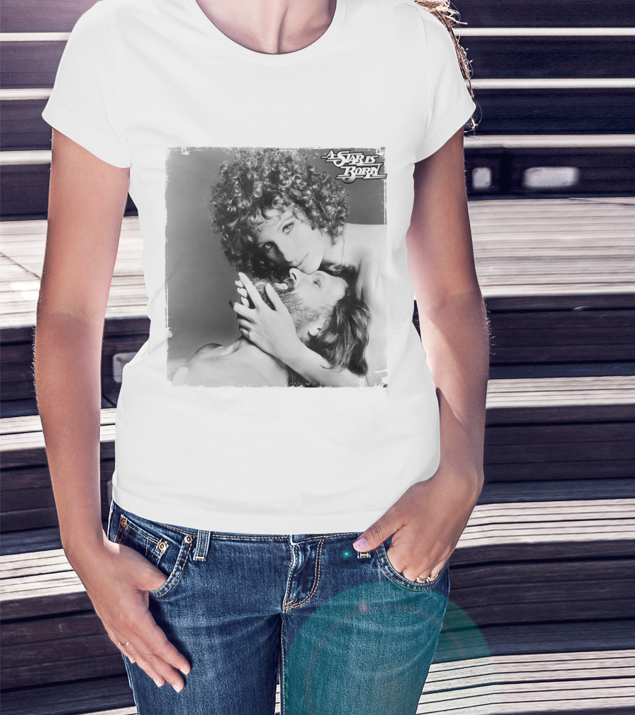 A Star Is Born Romantic Black And White Classic Photography T-Shirt