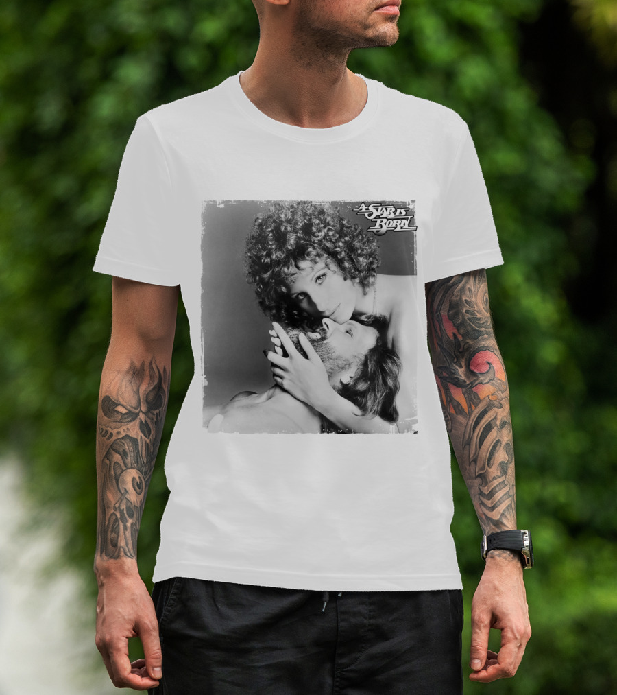 A Star Is Born Romantic Black And White Classic Photography T-Shirt