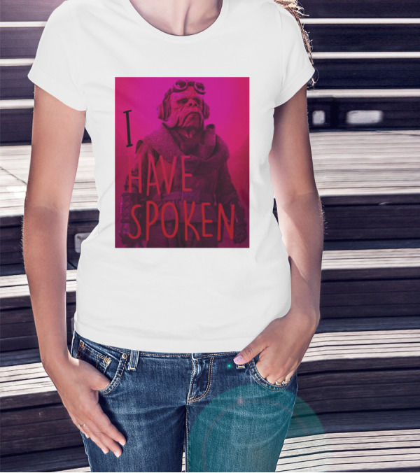 The Mandalorian Kuiil Portrait I Have Spoken T-Shirt