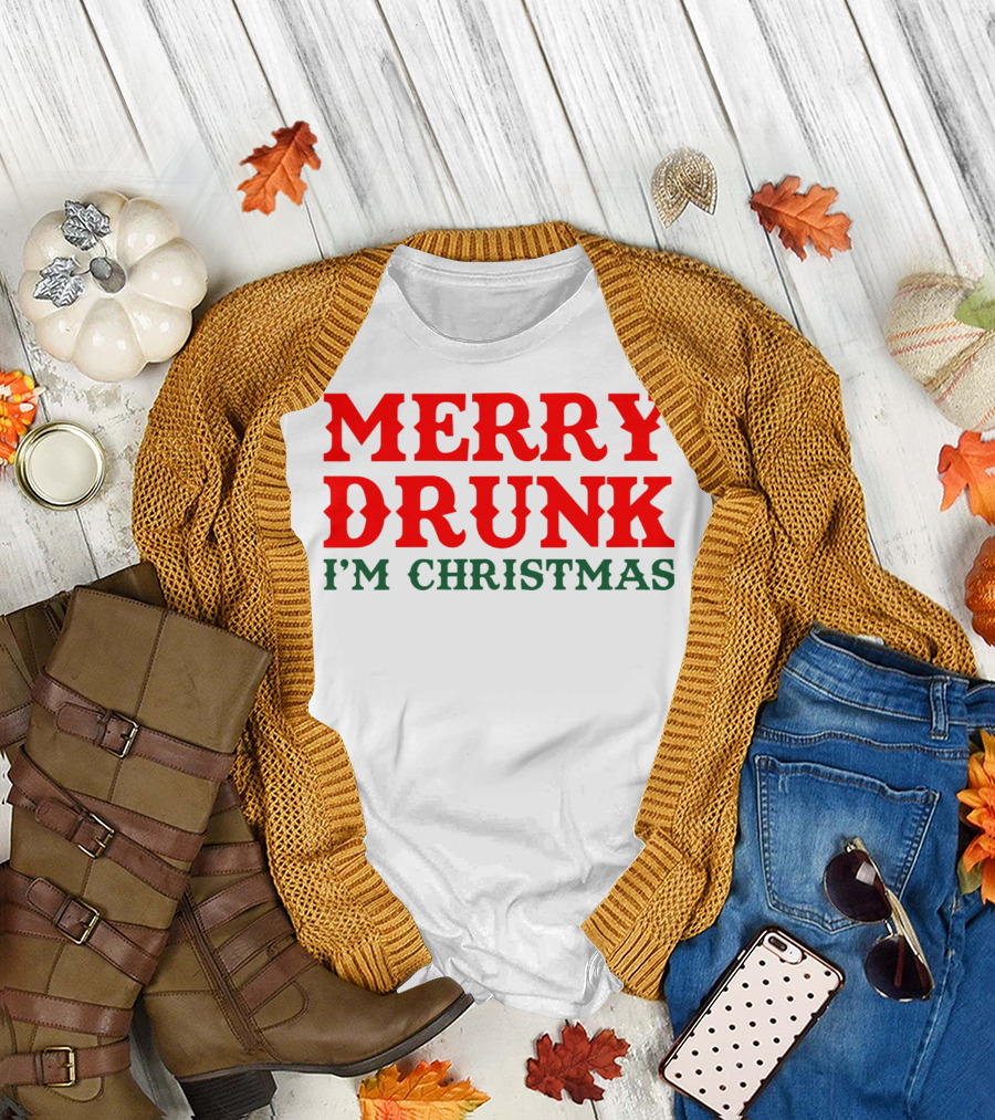 Merry Drunk I’m Christmas T-Shirt