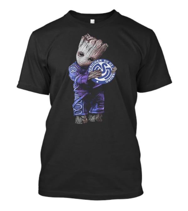 Baby Groot Hugging MSV Duisburg T-Shirt