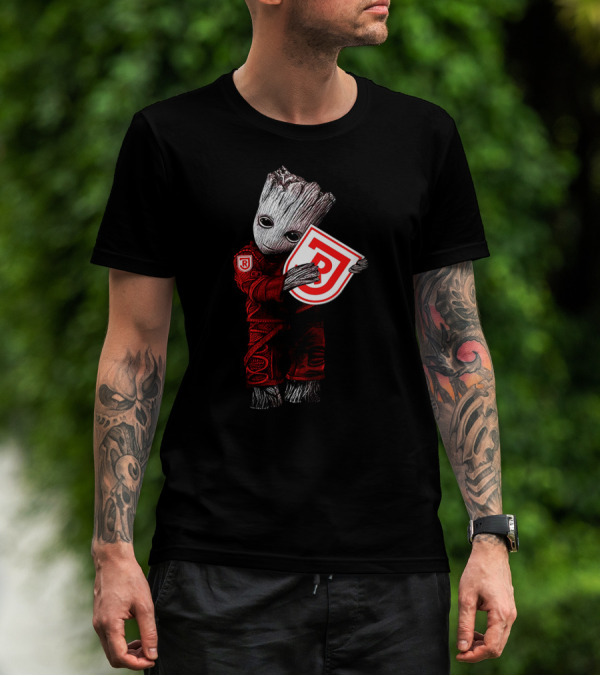 Baby Groot Hugging Jahn Regensburg T-Shirt