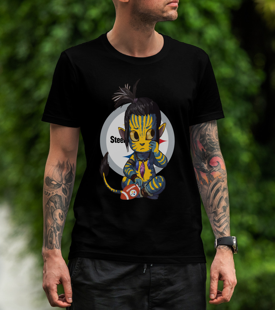 Avatar Steelers Football Crossover Character T-Shirt