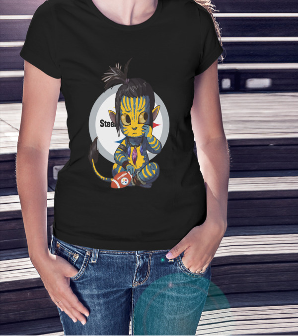 Steeler Avatar Fusion Football Crossover T-Shirt