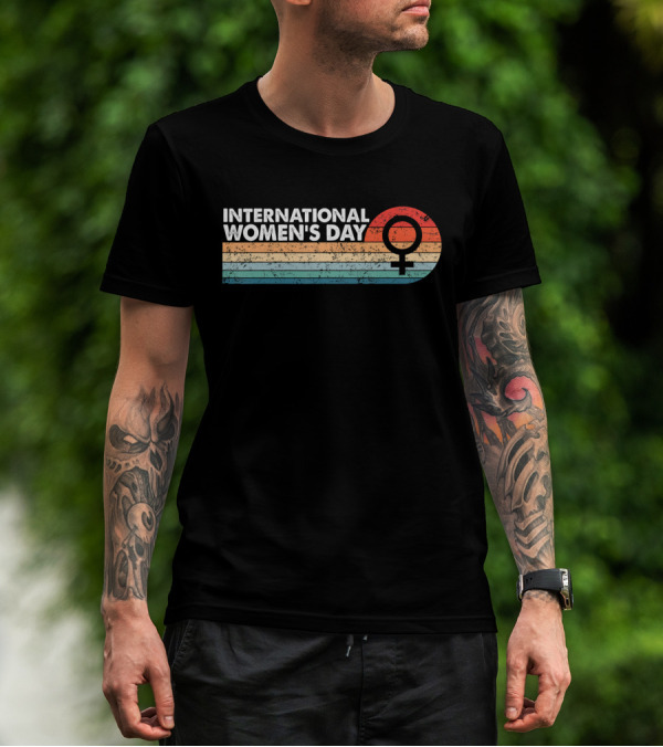 International Women's Day Retro T-Shirt