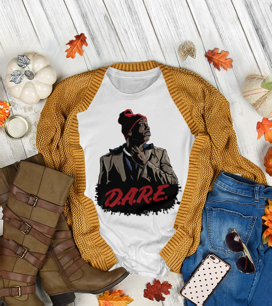 D.A.R.E Iconic Style Streetwear Beanie and Jacket T-Shirt