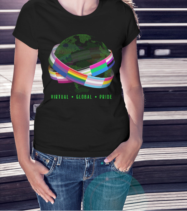 Virtual Global Pride Embracing Diversity Around The World T-Shirt