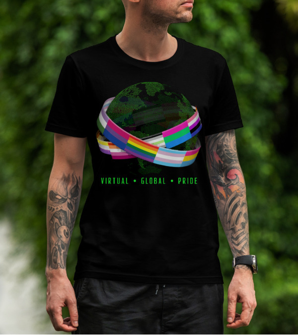 Virtual Global Pride Embracing Diversity Around The World T-Shirt