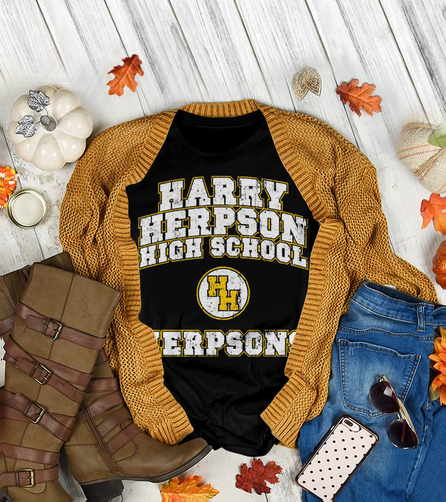 Harry Herpson High School Herpsons HH T-Shirt