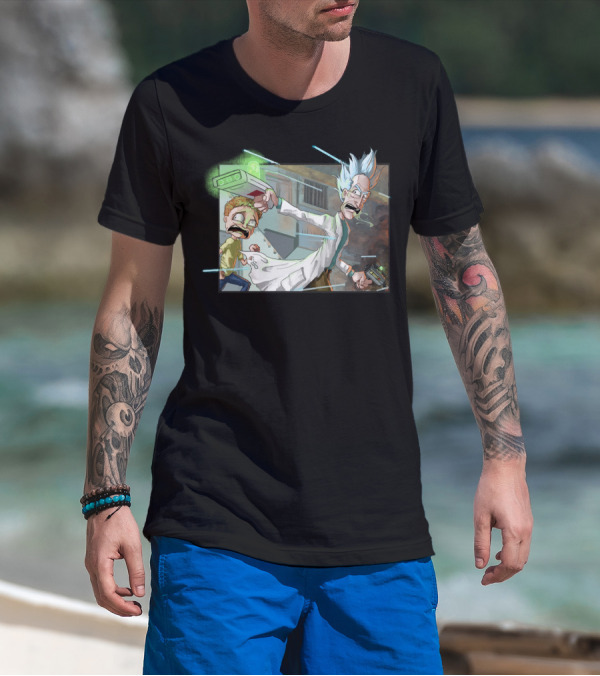 Rick And Morty Portal Escape Adventure T-Shirt