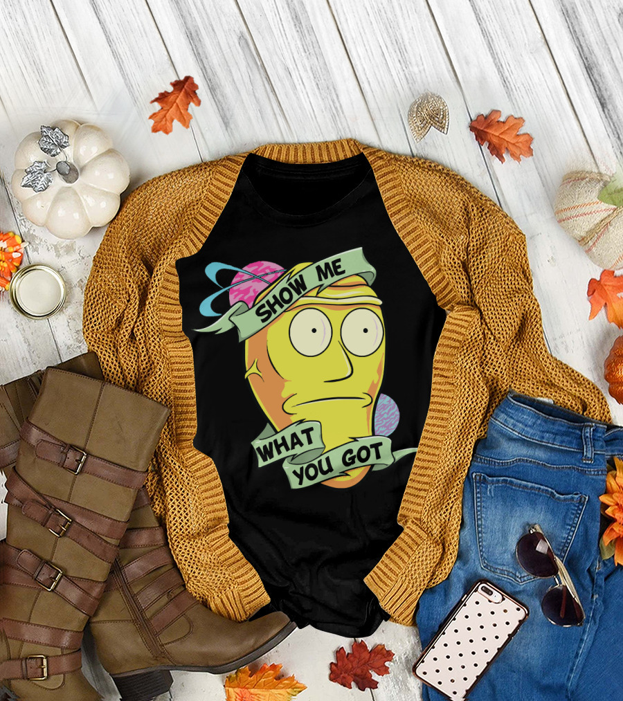 Show Me What You Got Head with Planets T-Shirt