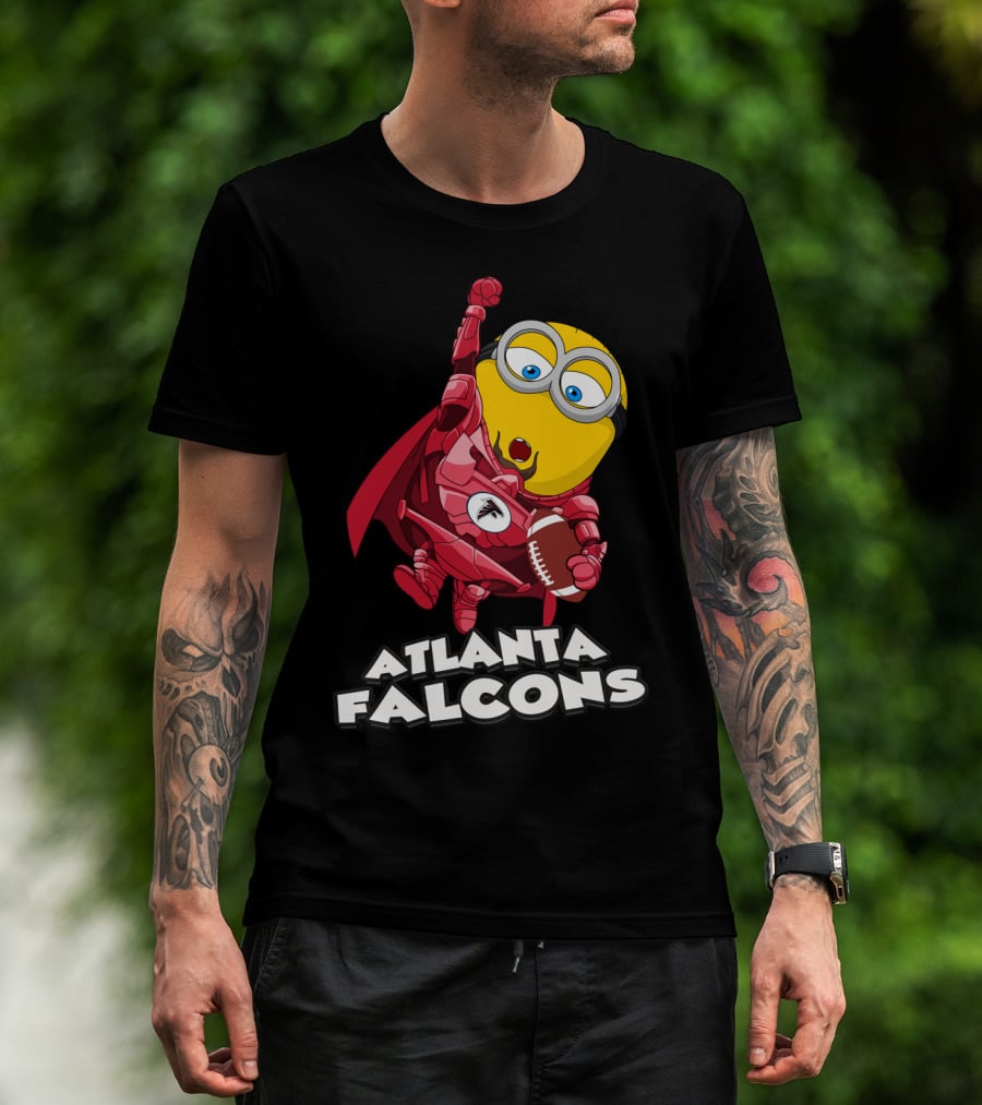 Atlanta Falcons Minion Football T-Shirt