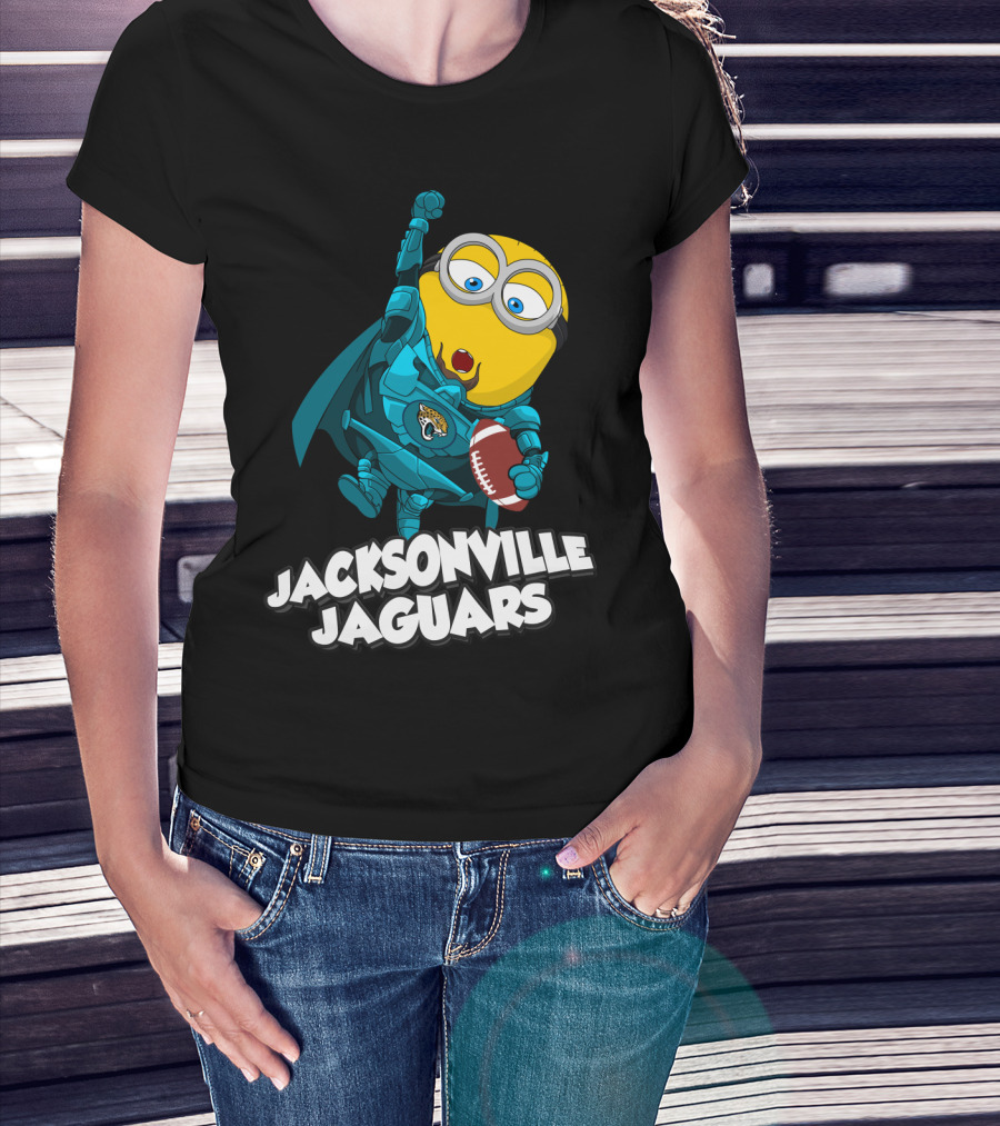 Jacksonville Jaguars Minion Football Adventure T-Shirt