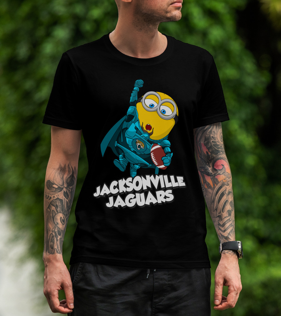 Jacksonville Jaguars Minion Football Adventure T-Shirt