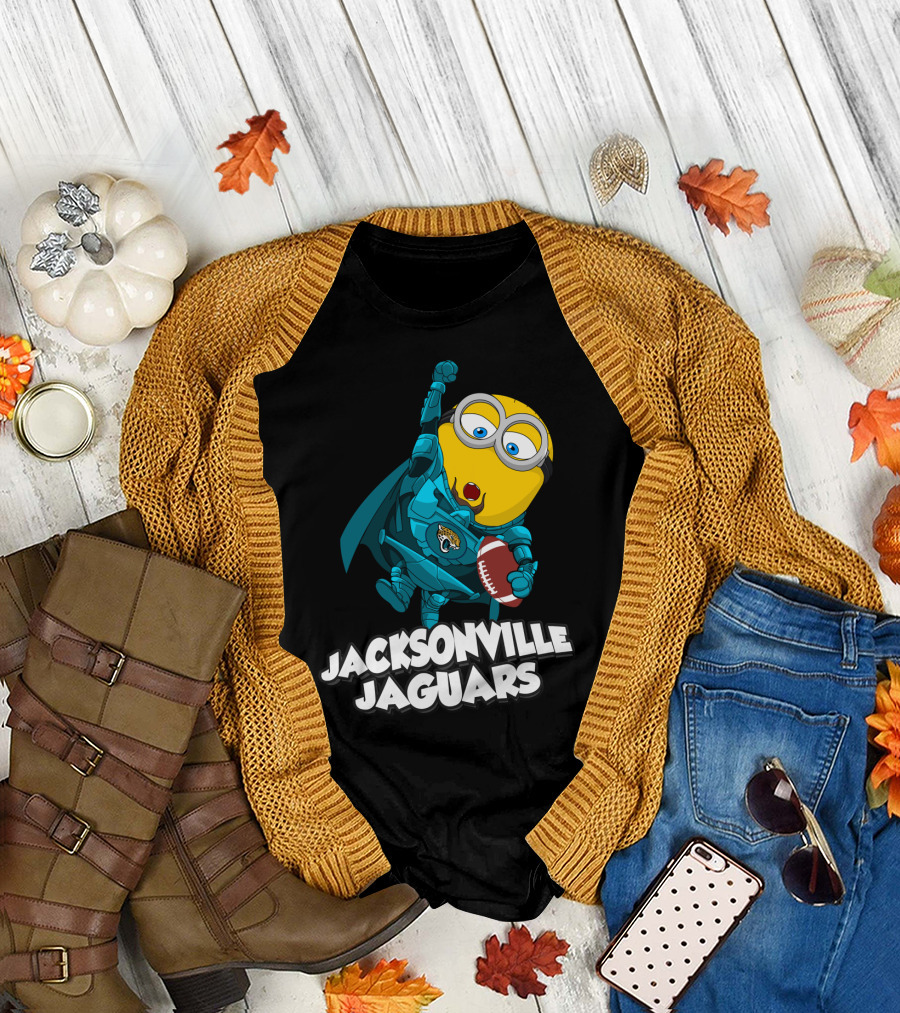 Jacksonville Jaguars Minion Football Adventure T-Shirt
