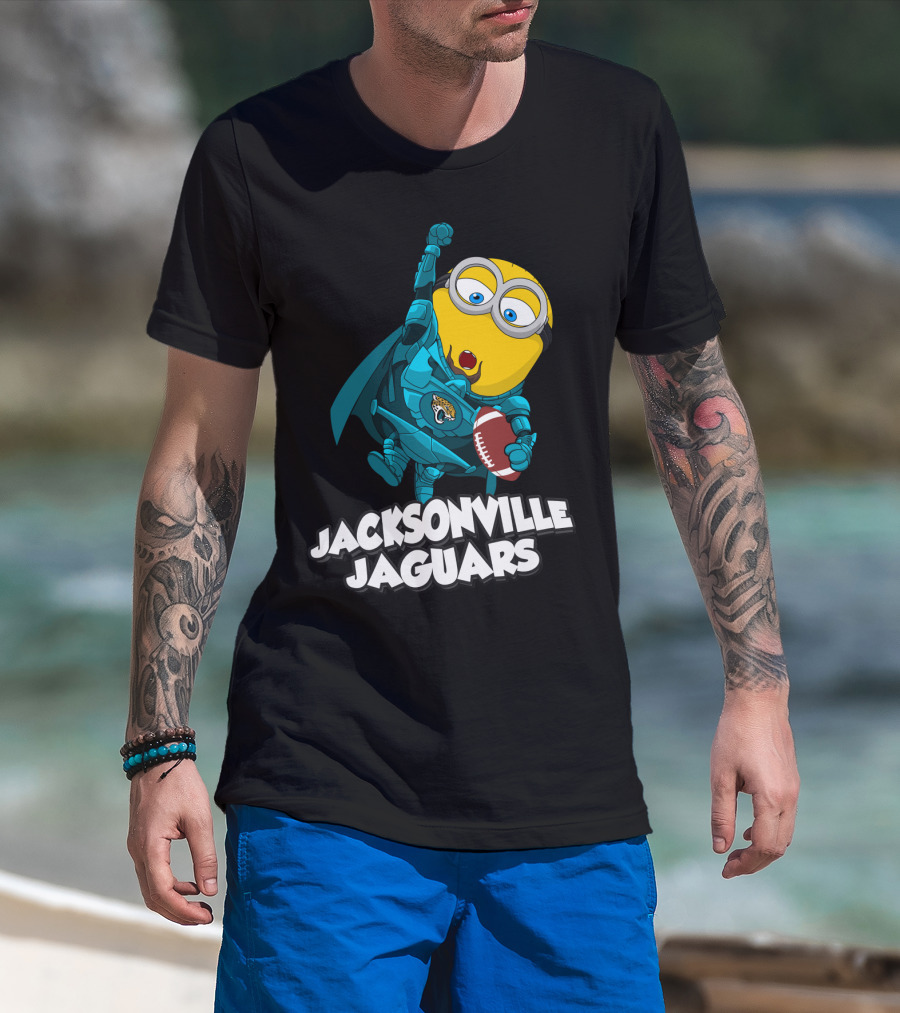 Jacksonville Jaguars Minion Football Adventure T-Shirt