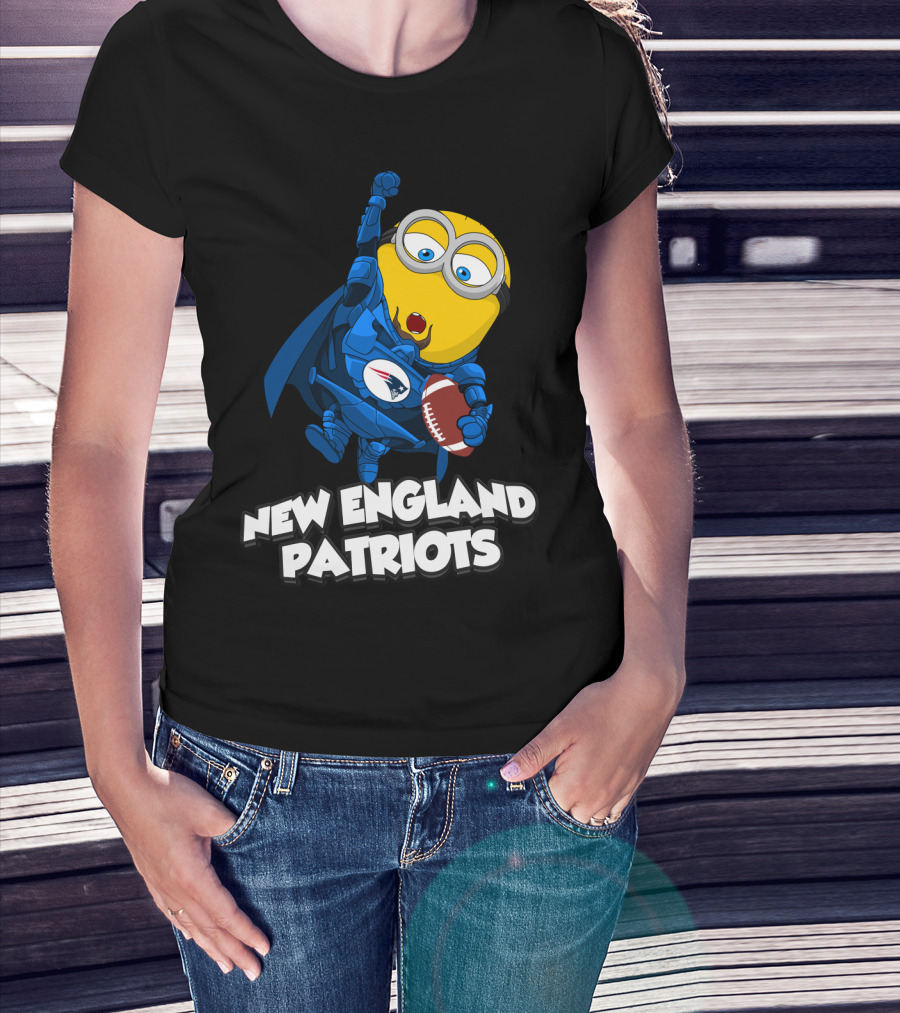 New England Patriots Minion Football Fan Celebration T-Shirt