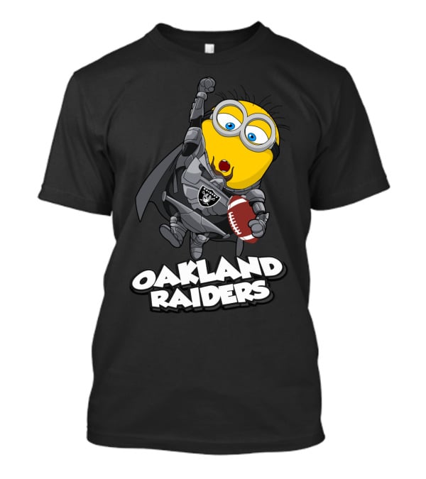 Oakland Raiders Minion Football Player T-Shirt
