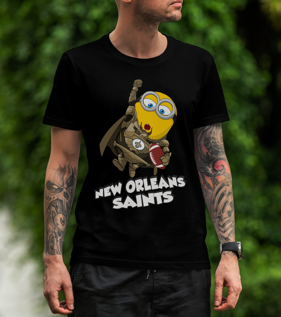 New Orleans Saints Minion Football Hero T-Shirt