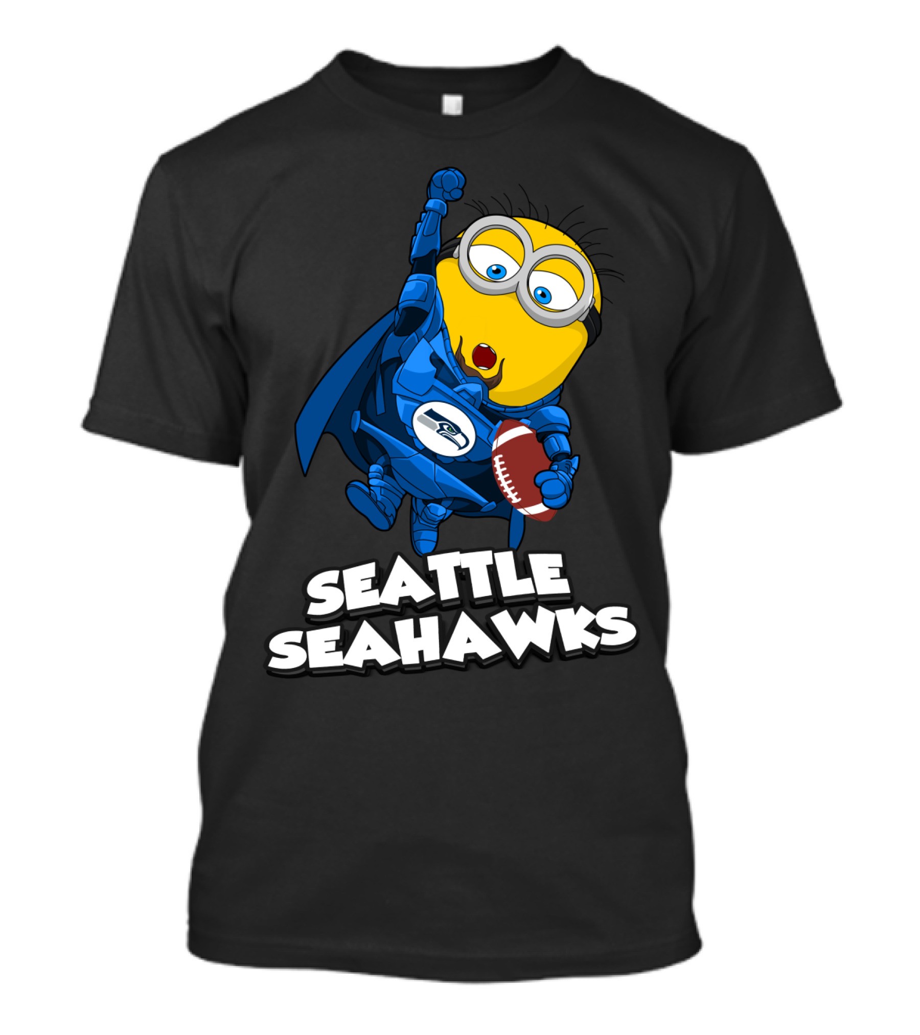 Seattle Seahawks Minion Football Fan T-Shirt