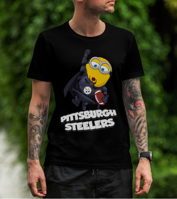 Pittsburgh Steelers Minion Football Fan T-Shirt