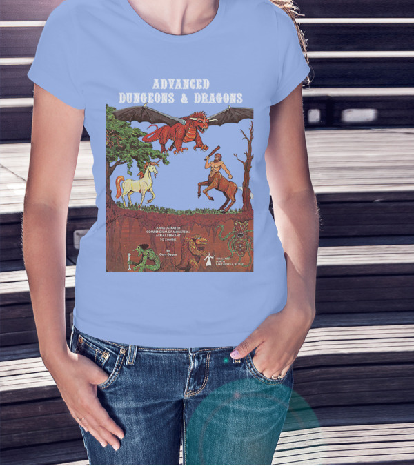 ADVANCED DUNGEONS And DRAGONS AN ILLUSTRATED COMPENDIUM OF MONSTERS T-Shirt