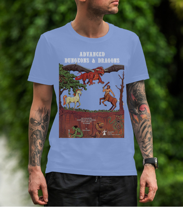 ADVANCED DUNGEONS And DRAGONS AN ILLUSTRATED COMPENDIUM OF MONSTERS T-Shirt