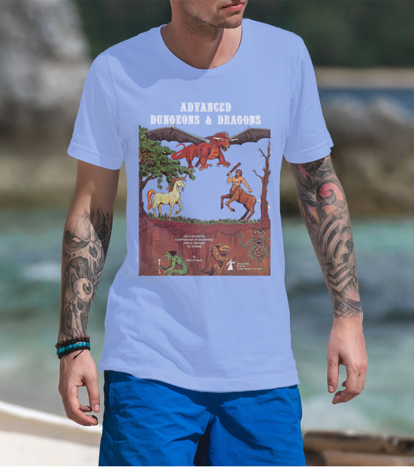 ADVANCED DUNGEONS And DRAGONS AN ILLUSTRATED COMPENDIUM OF MONSTERS T-Shirt