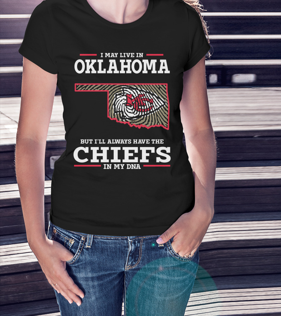 Oklahoma Roots Chiefs Pride Forever In My Dna T-Shirt