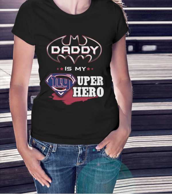 Bat-Style Daddy Is My NY Super Hero T-Shirt
